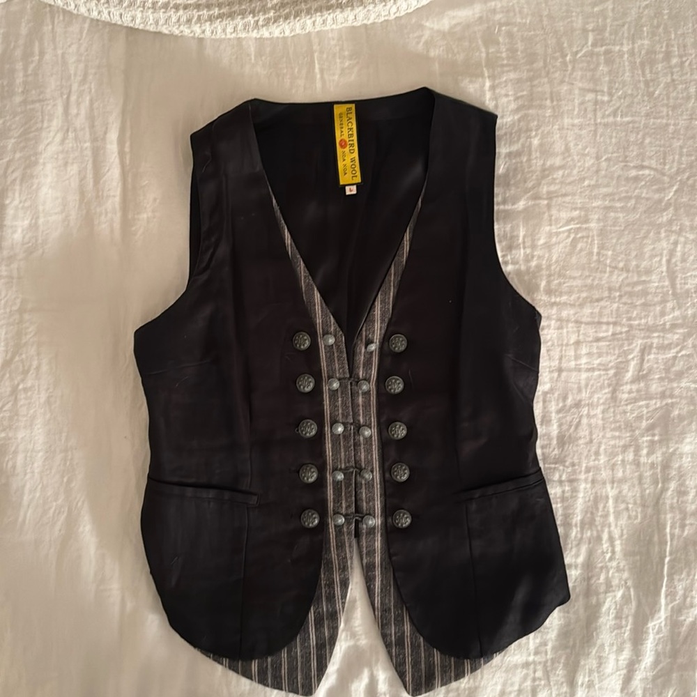 Noa Noa Will & Linen Vest Womens L
